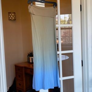 ANTHROPOLOGIE Ombré Skirt